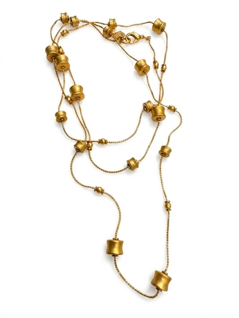 Anne Klein Gold Tone Multi-Strand Necklace
